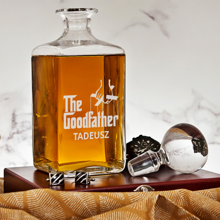 Goodfather - grawerowana karafka do whisky