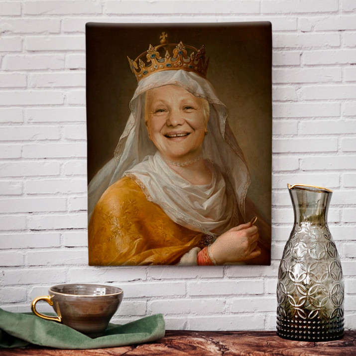 Królowa Jadwiga - Królewski portret