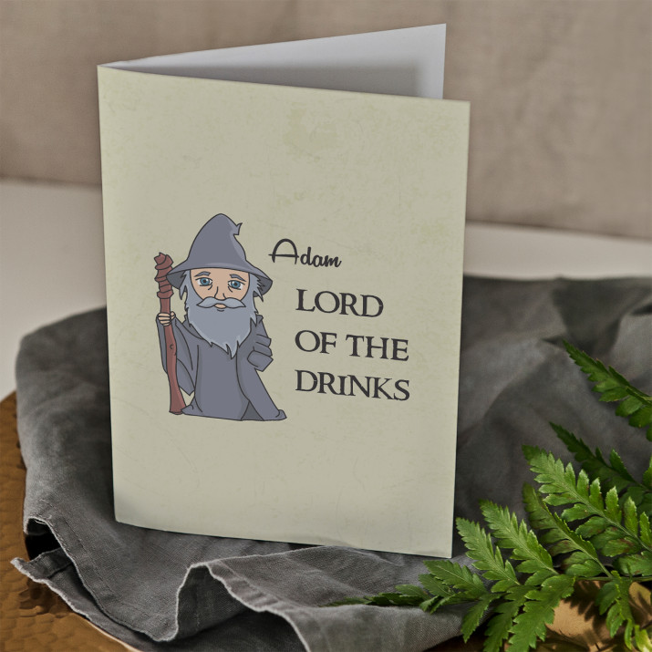 Lord of the Drinks - kartka z życzeniami