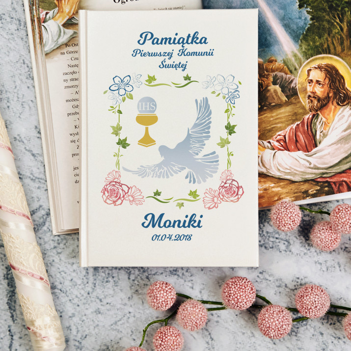 Pamiatka Pierwszej Komunii Ilustrowana Biblia Dla Dzieci