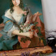 Dama z kwiatami - Królewski portret