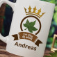 König des Waldes - personalisierte Tasse