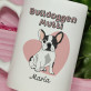 Bulldoggen-Mutti - personalisierte Tasse