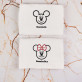 Miki i Mini Mouse - zestaw dwóch ręczników z haftem