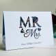 Mr&Mrs - kartka z życzeniami