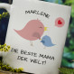 Beste Mama - Personalisierte Tasse