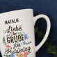 Liebe Grüße zum Frauentag - personalisierte Tasse