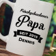 Frischgebackener Papa - Personalisierte Tasse