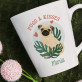 Pugs & Kisses - personalisierte Tasse 