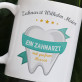Zahnarzt mit großem Herzen - personalisierte Tasse