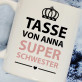 Super Schwester - Personalisierte Tasse