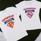 Superman, superwoman - Zestaw Koszulek Dla Par